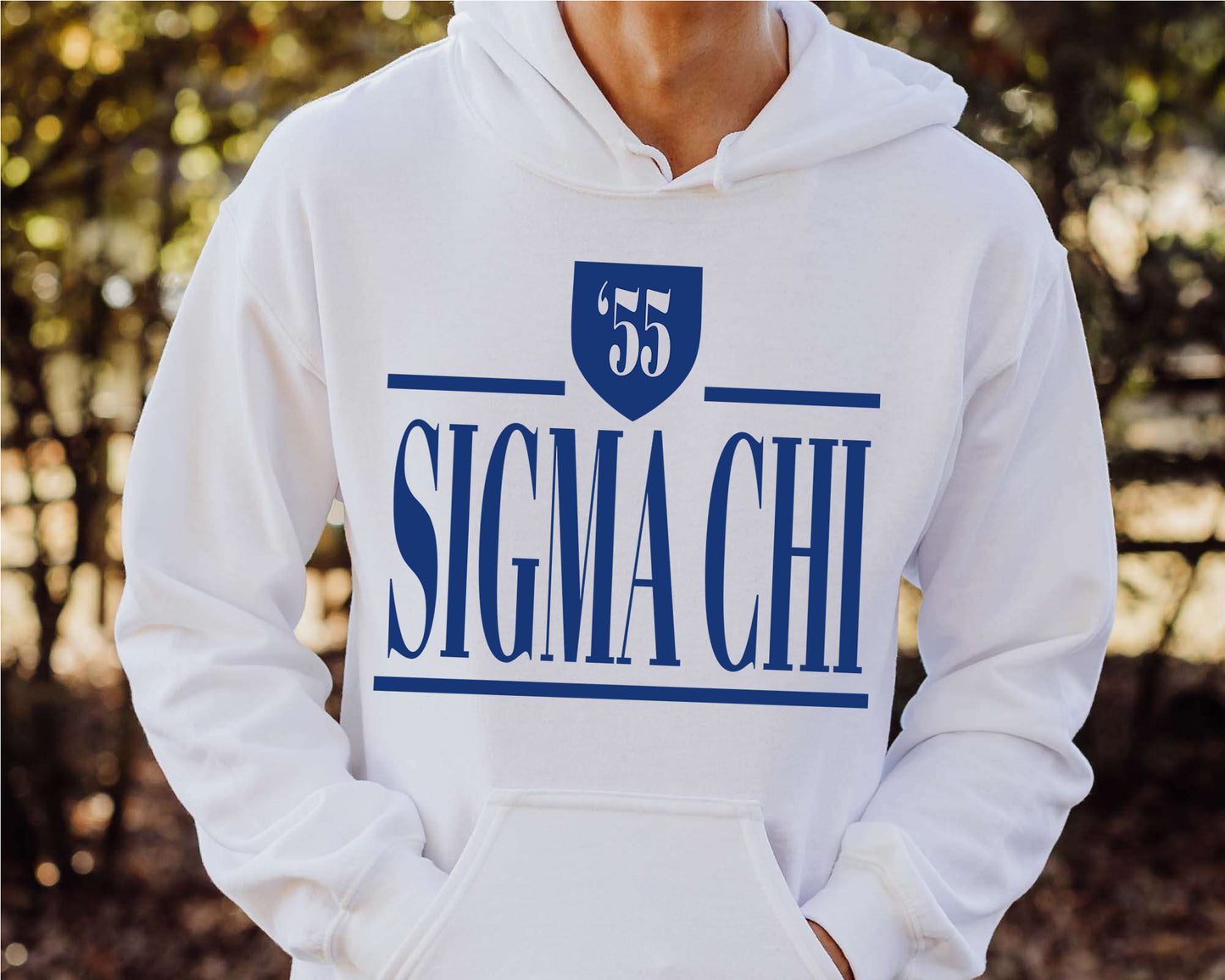 Sigma Chi Shield Fraternity Hoodie _ 1205g
