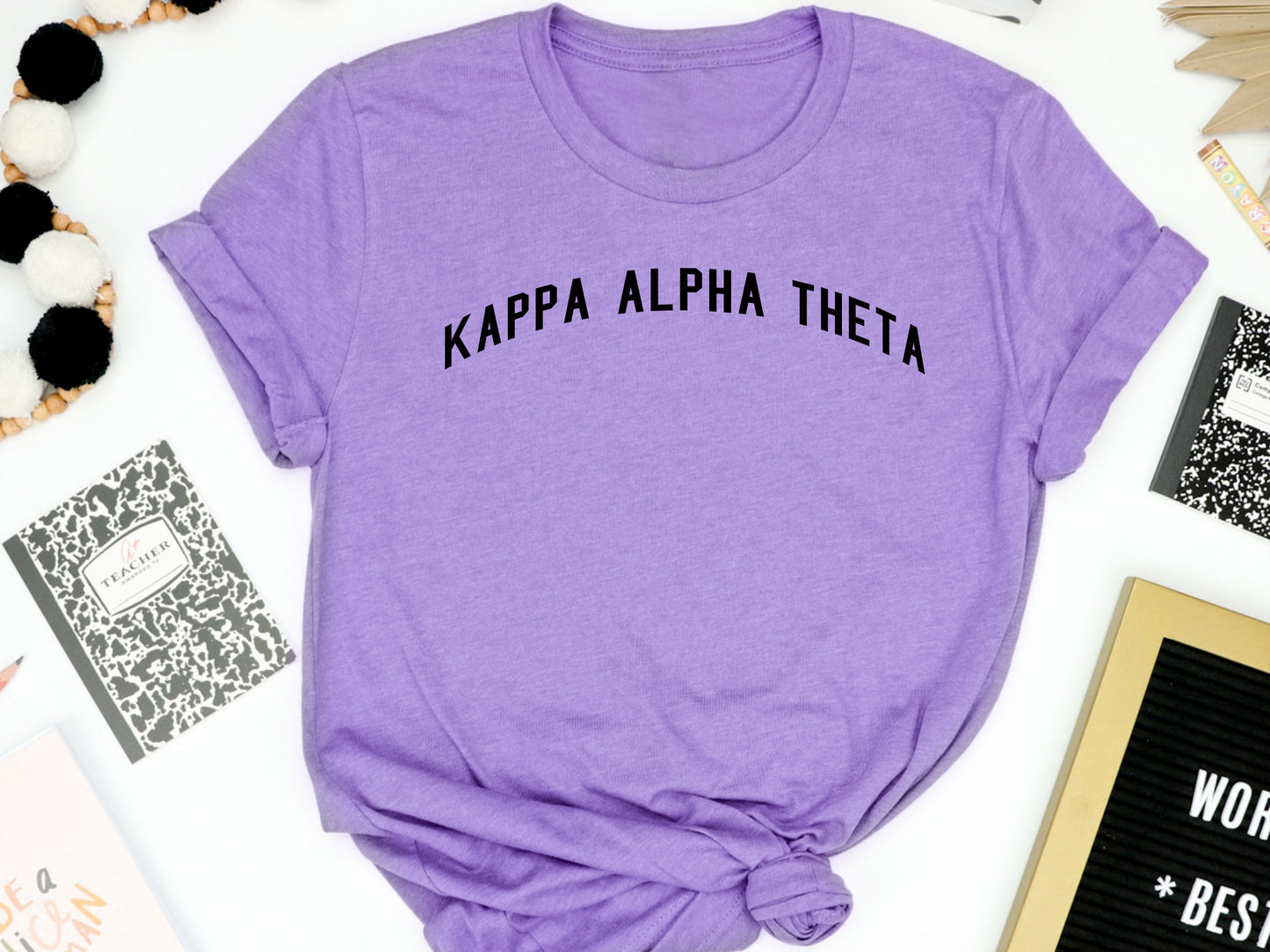 Kappa Alpha Theta Just Bold Sorority T-shirt _ 2384g