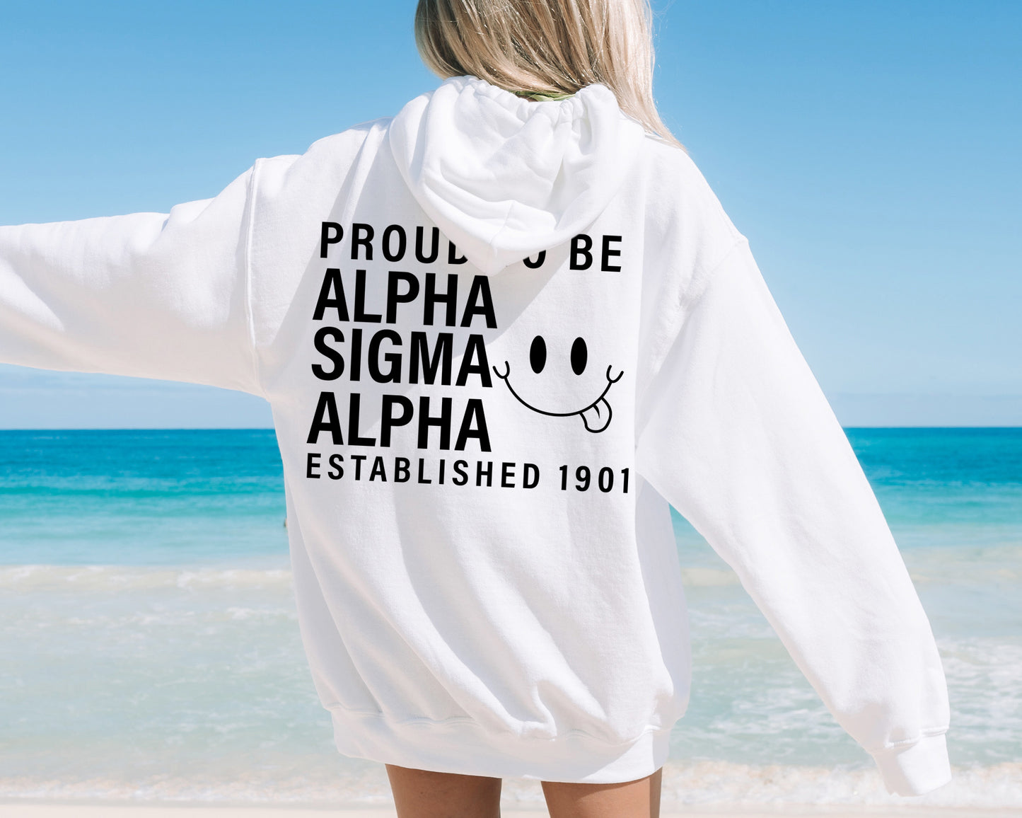 Alpha Sigma Alpha Proud to Be Sorority Hoodie _ 33134g