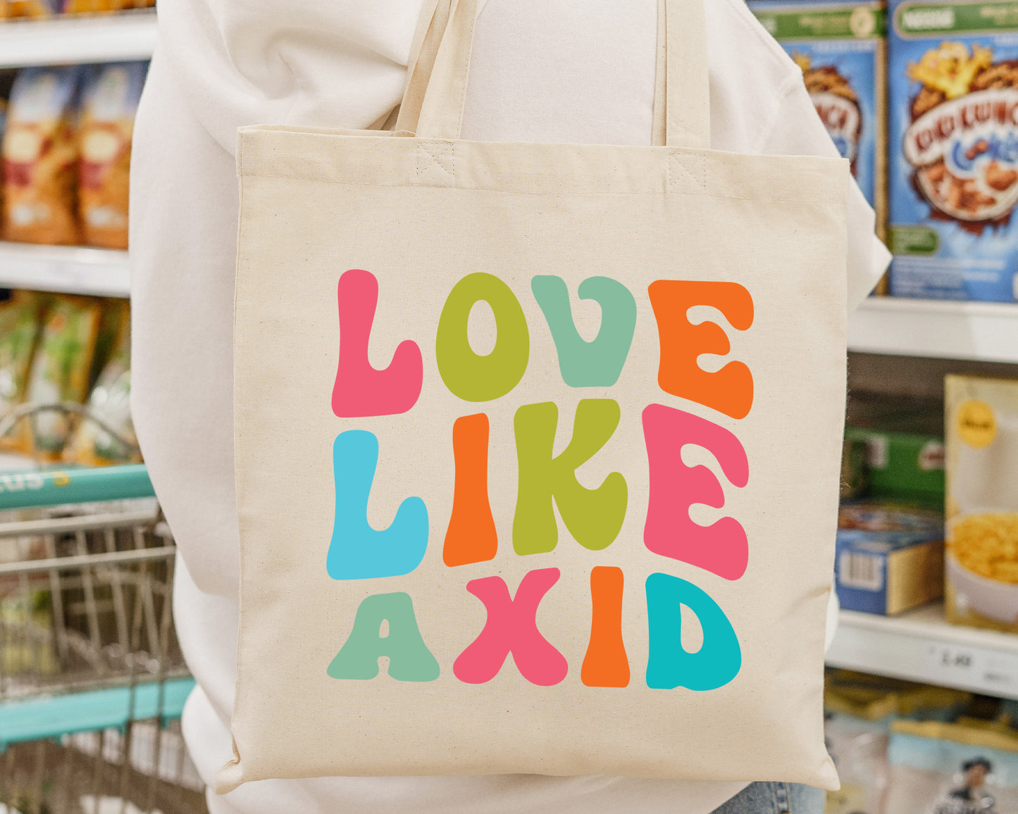 Alpha Xi Delta Love Like Sorority Tote Bag _ 34342g