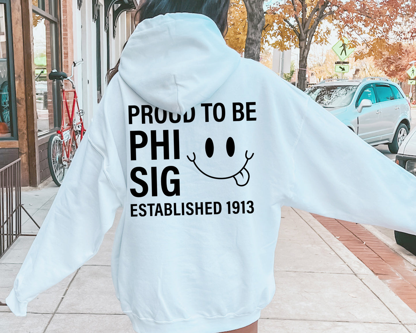 Phi Sigma Sigma Proud to Be Sorority Hoodie _ 33147g
