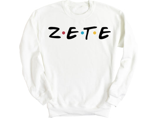 Zeta Psi Greek Friends Fraternity Sweatshirt _ 30702g