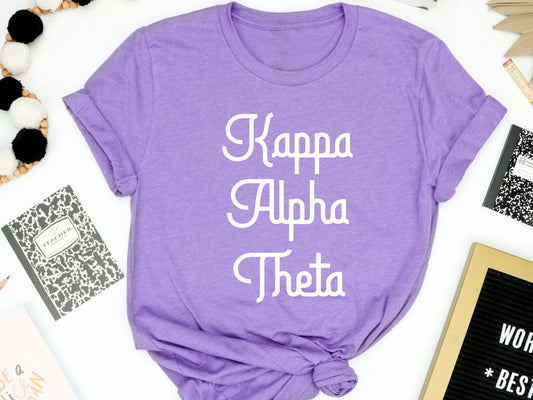Kappa Alpha Theta All About That Pop Sorority T-shirt _ 2696g