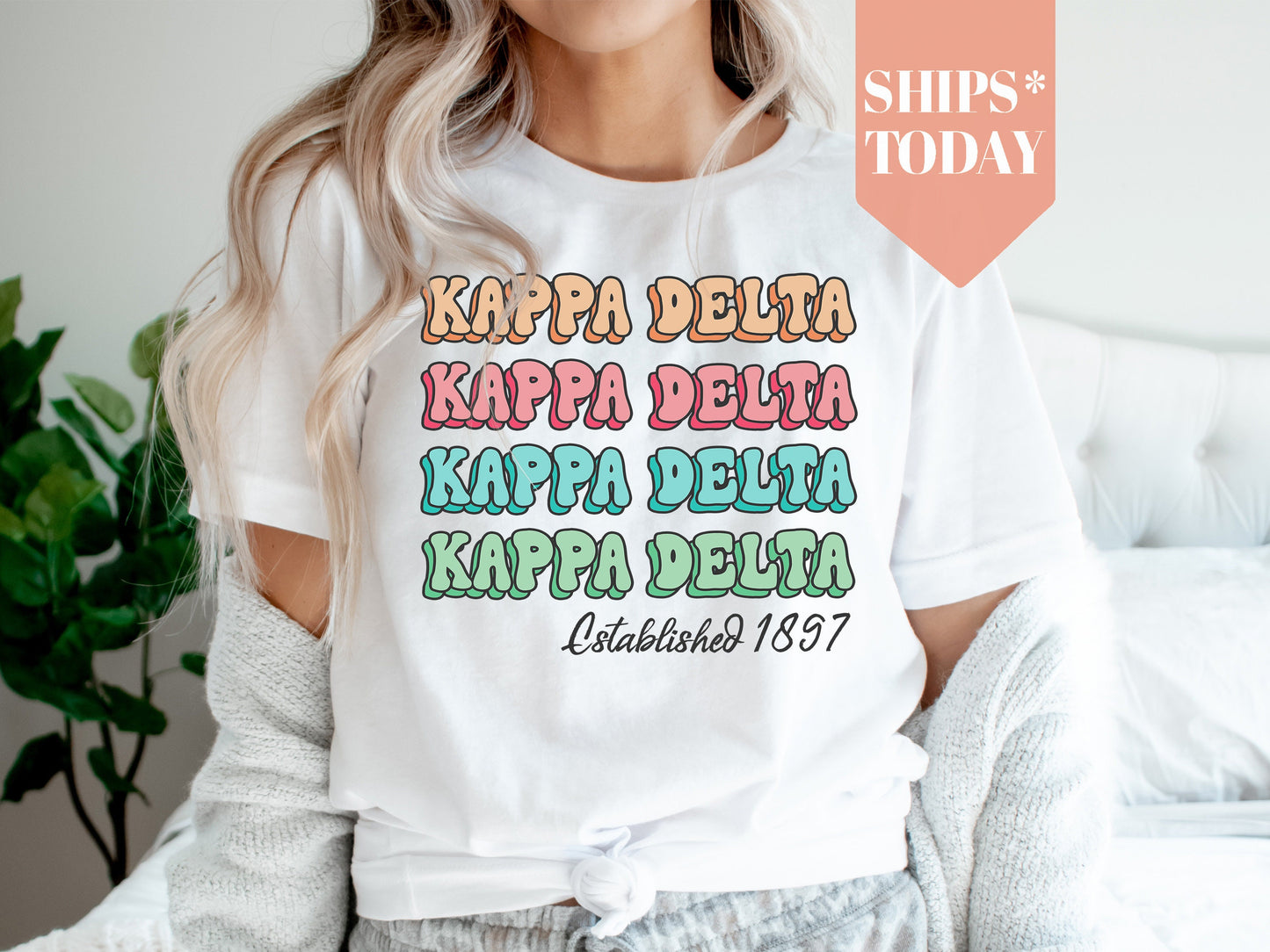 Kappa Delta Lucy Sorority T-shirt _ 274g