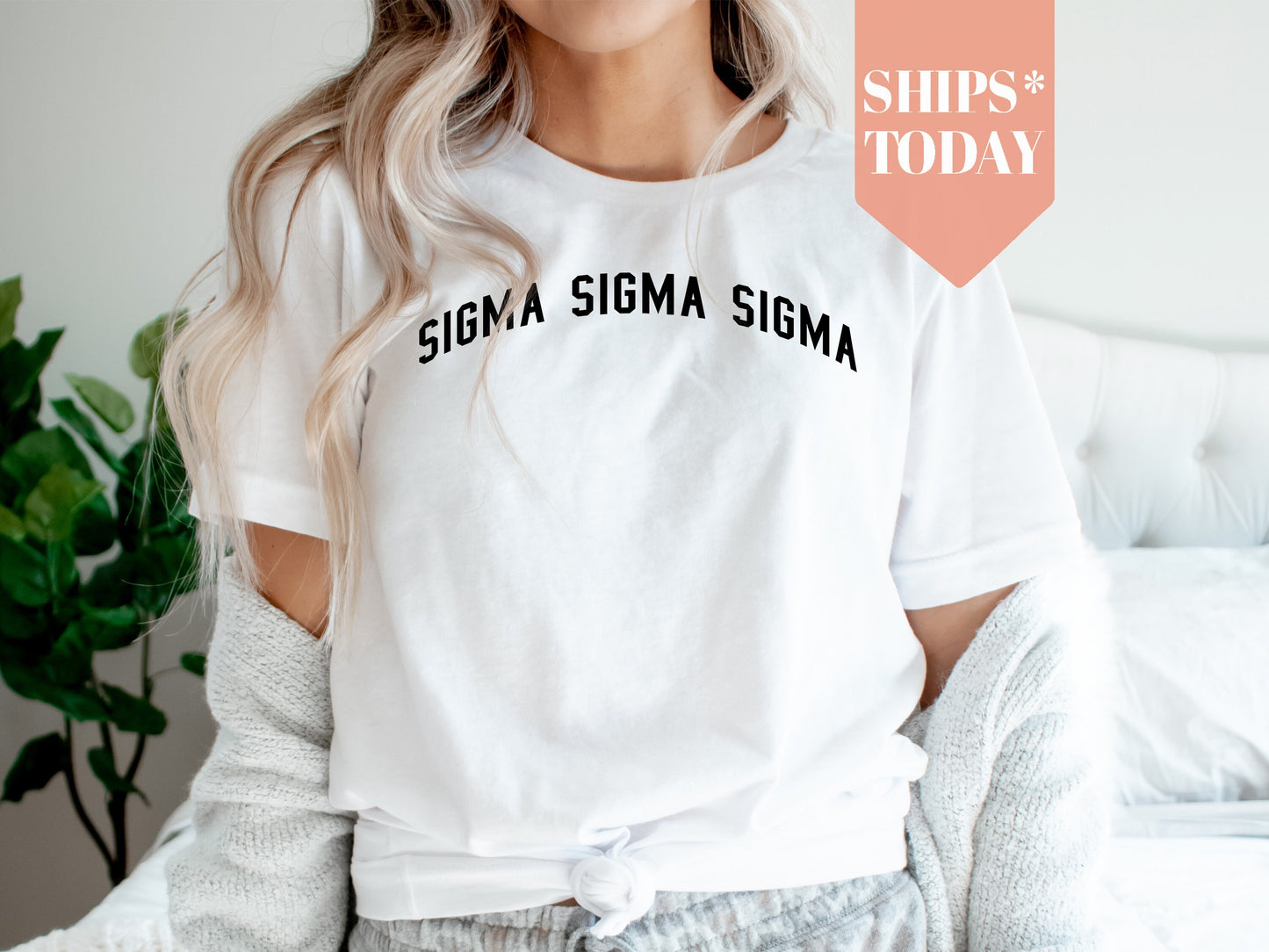 Sigma Sigma Sigma Just Bold Sorority T-shirt _ 2392g