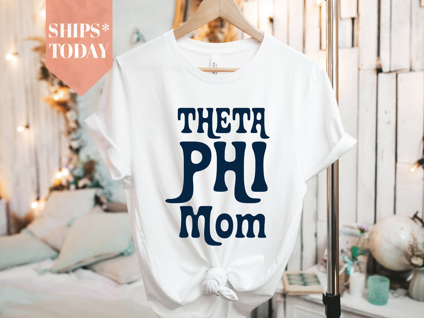 Theta Phi Alpha Got it from my Mom Sorority T-shirt _ 3095g