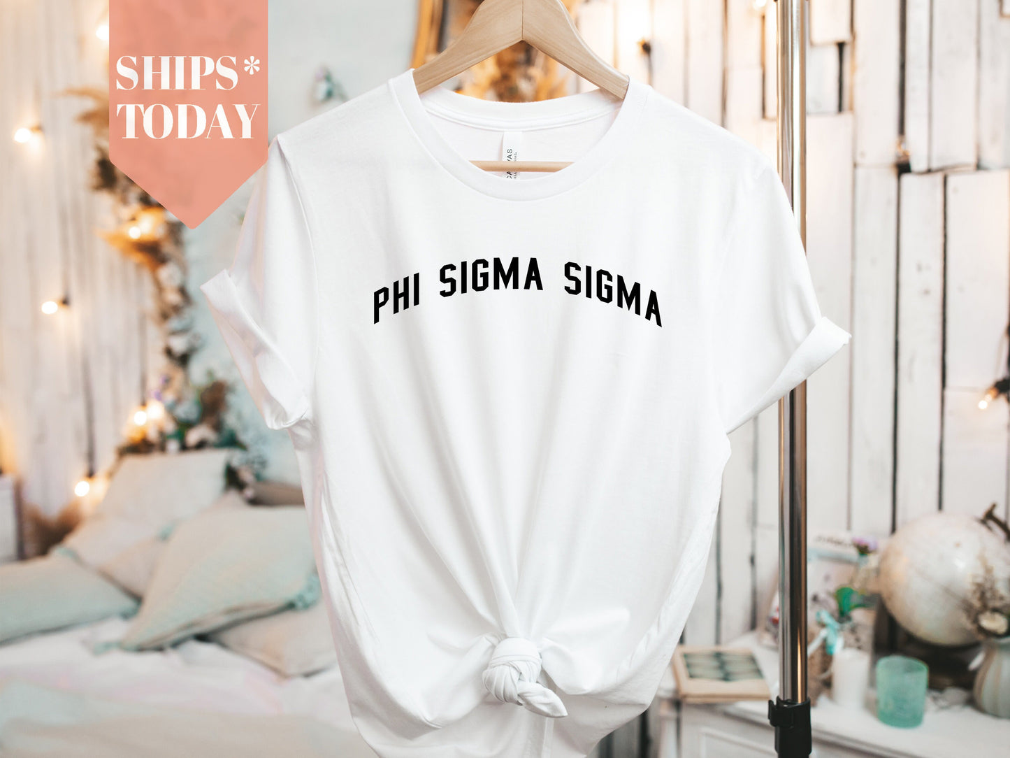 Phi Sigma Sigma Just Bold Sorority T-shirt _ 2388g