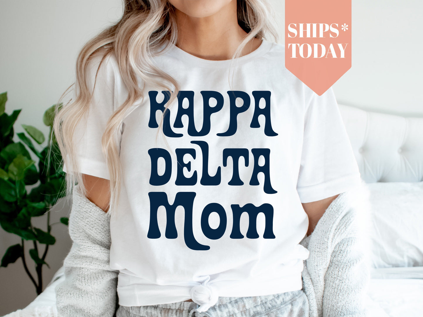 Kappa Delta Got it from my Mom Sorority T-shirt _ 3087g