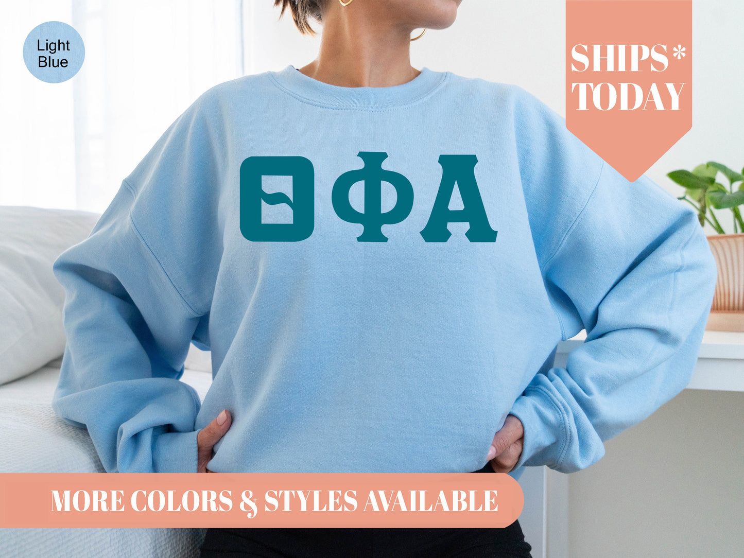 Theta Phi Alpha Back to the Basics Sorority Sweatshirt _ 646g
