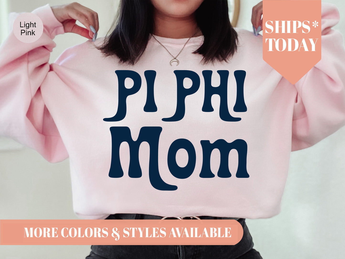 Pi Beta Phi Got it from my Mom Sorority Sweatshirt _ 3091g