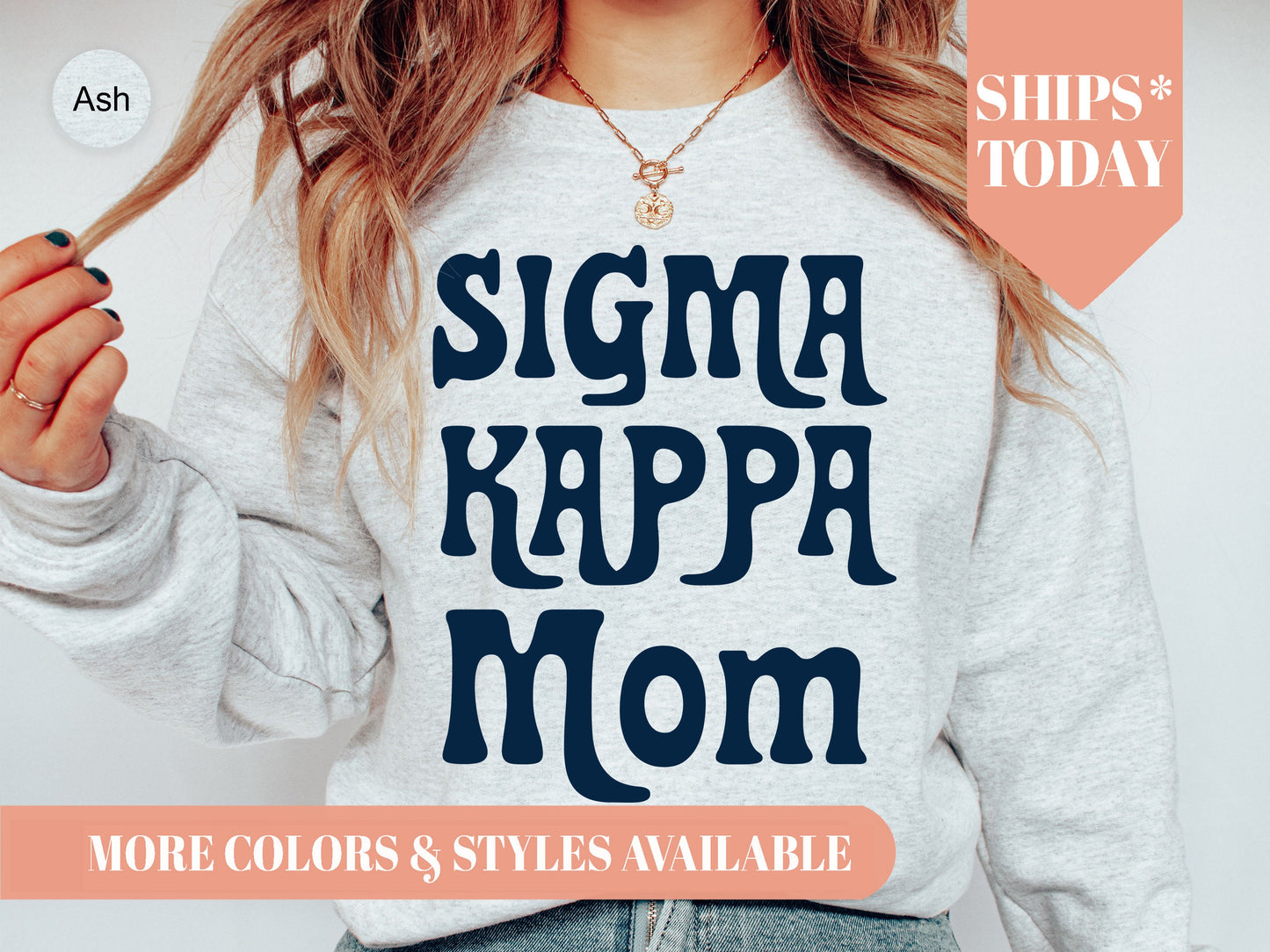 Sigma Kappa Got it from my Mom Sorority Sweatshirt _ 3093g
