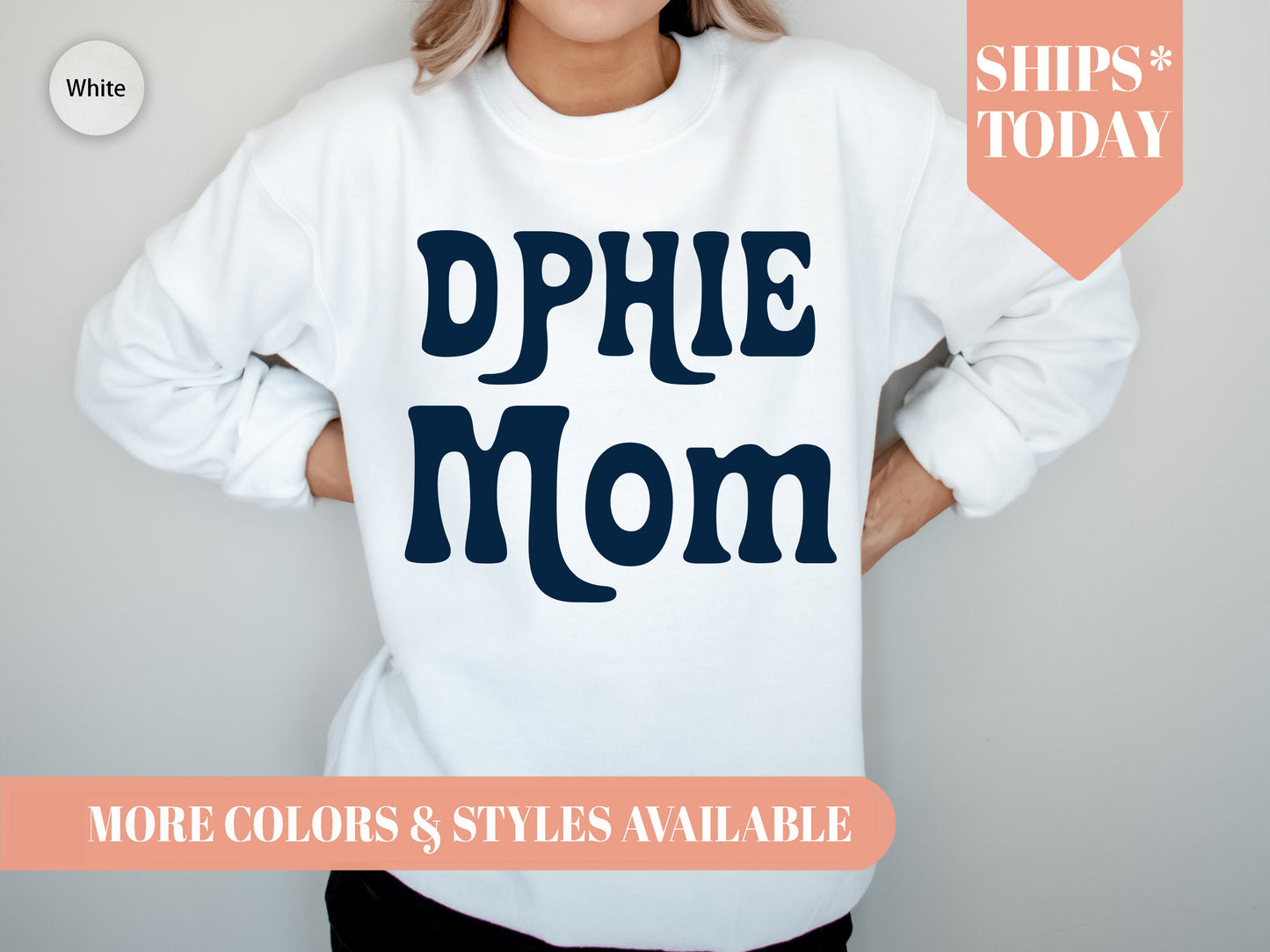 Delta Phi Epsilon Got it from my Mom Sorority Sweatshirt _ 3083g
