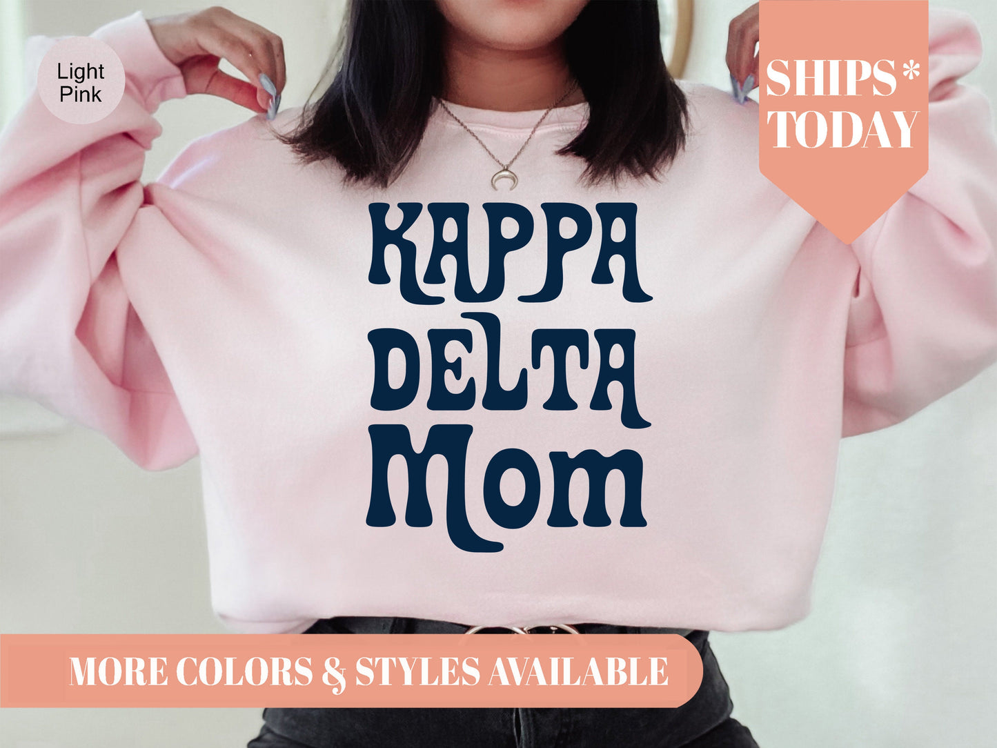 Kappa Delta Got it from my Mom Sorority Sweatshirt _ 3087g