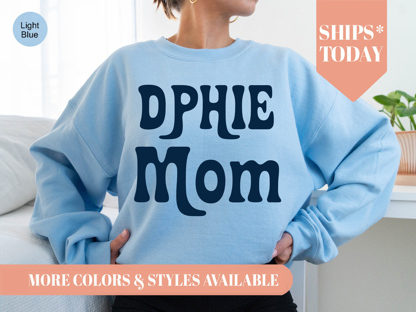 Delta Phi Epsilon Got it from my Mom Sorority Sweatshirt _ 3083g