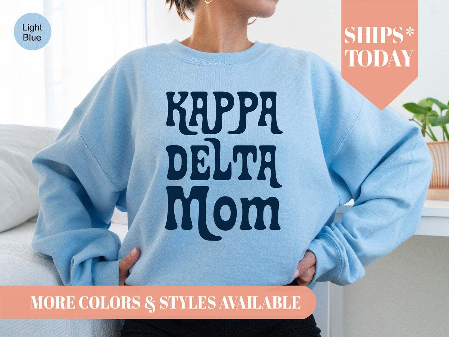 Kappa Delta Got it from my Mom Sorority Sweatshirt _ 3087g