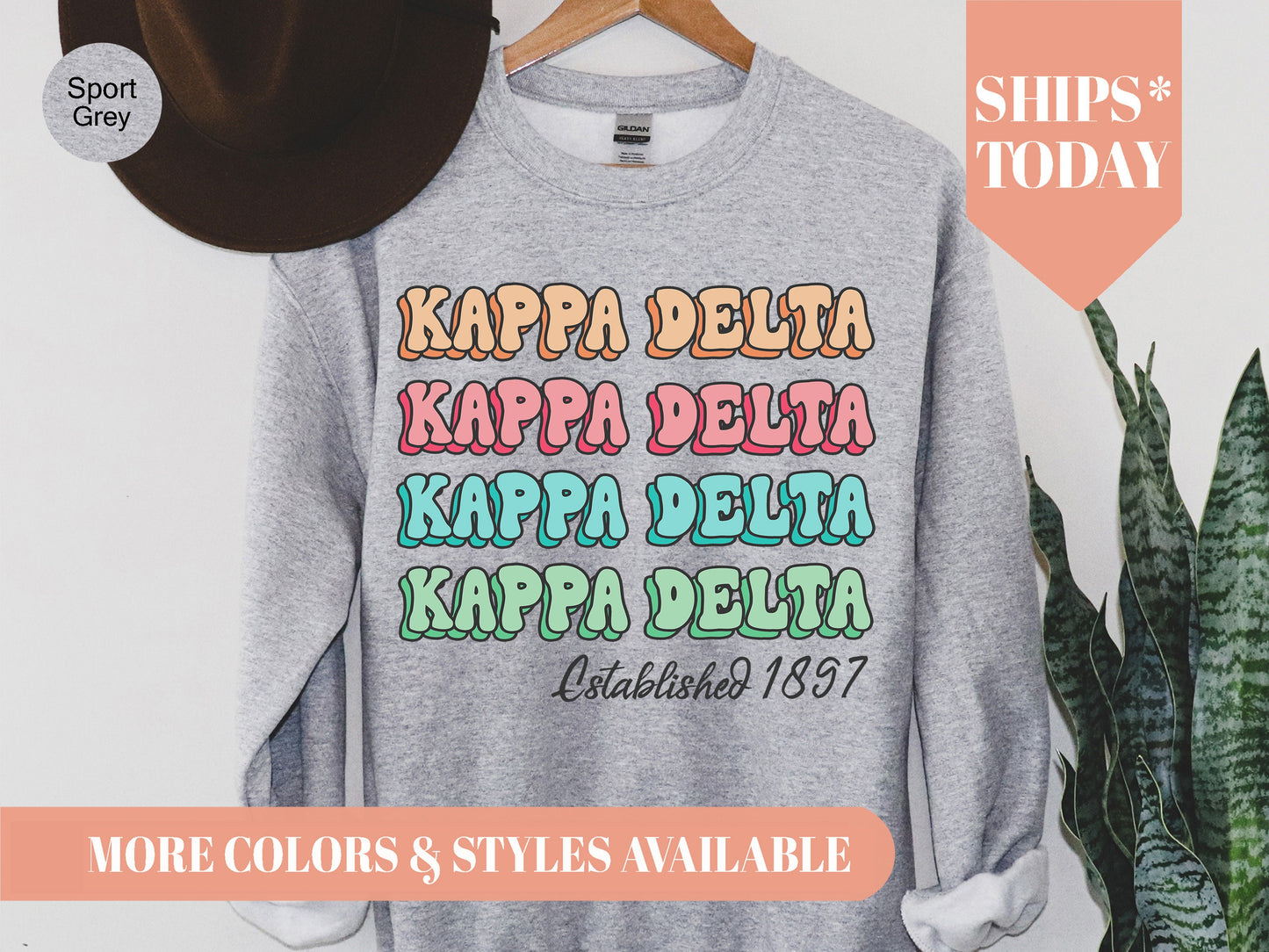 Kappa Delta Lucy Sorority Sweatshirt _ 274g