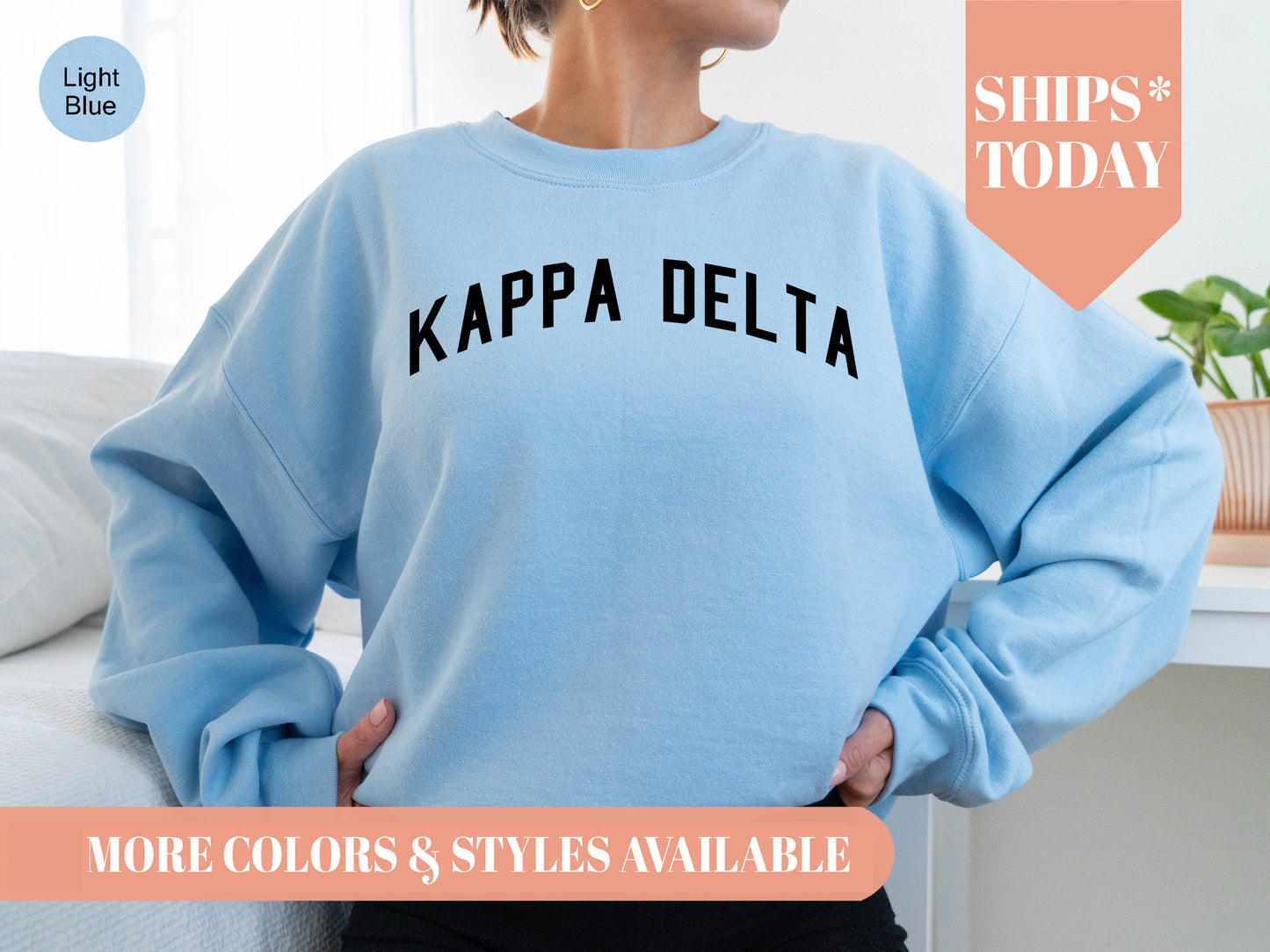 Kappa Delta Just Bold Sorority Sweatshirt _ 2385g