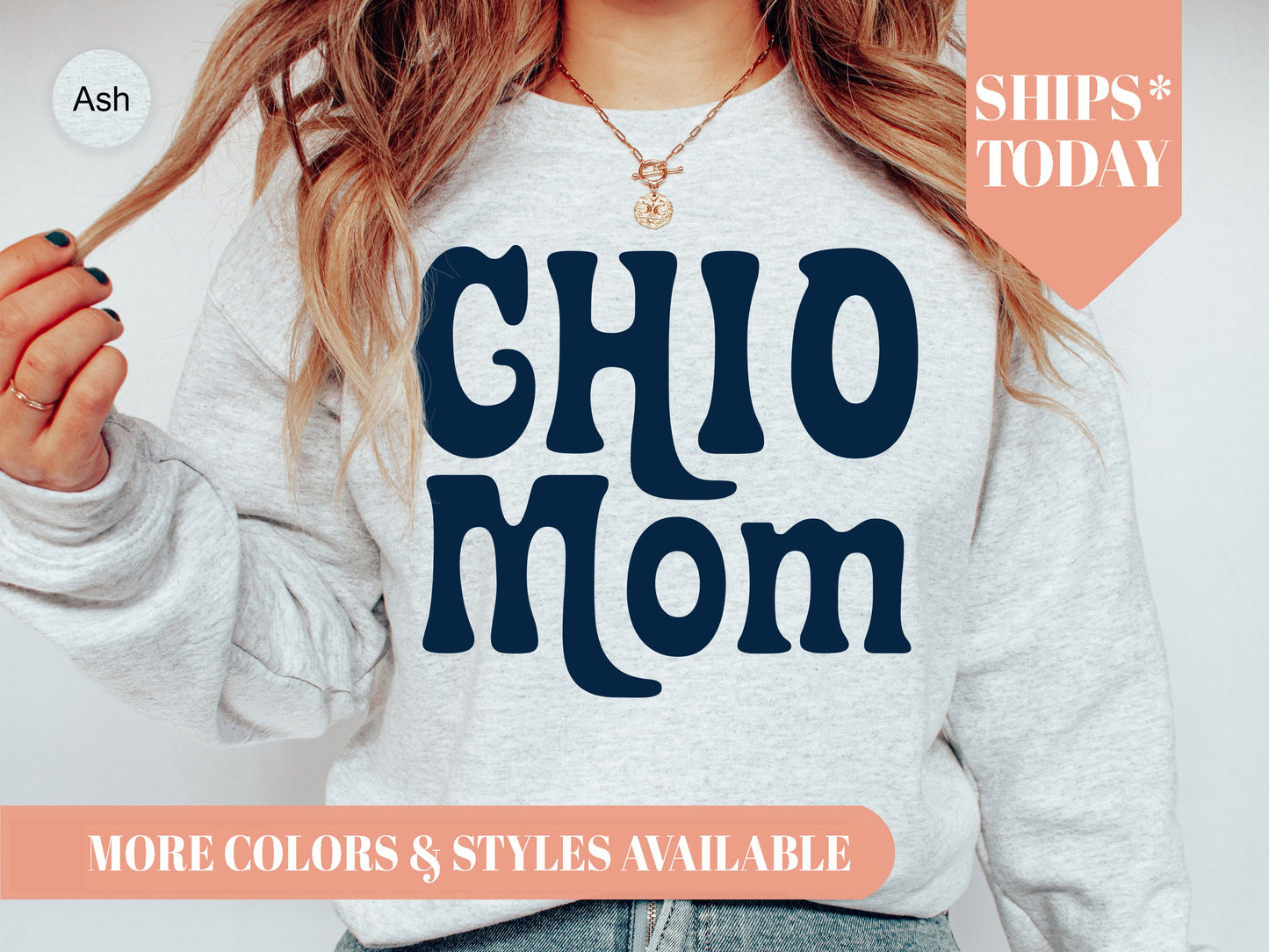 Chi Omega Got it from my Mom Sorority Sweatshirt _ 3080g