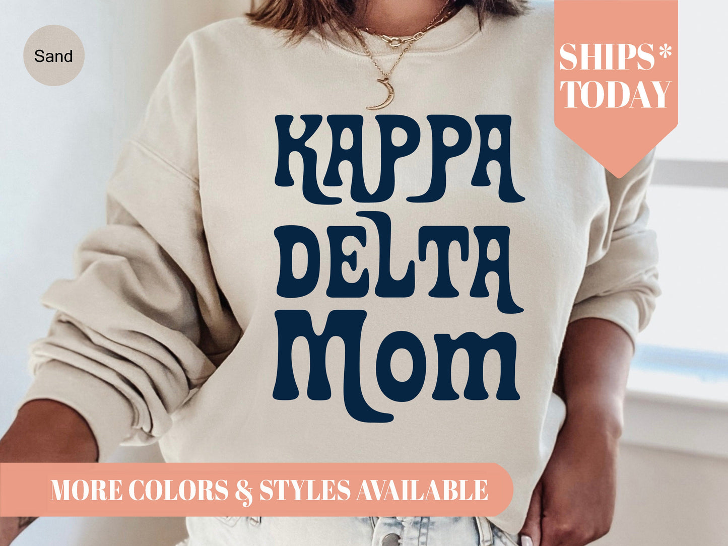 Kappa Delta Got it from my Mom Sorority Sweatshirt _ 3087g