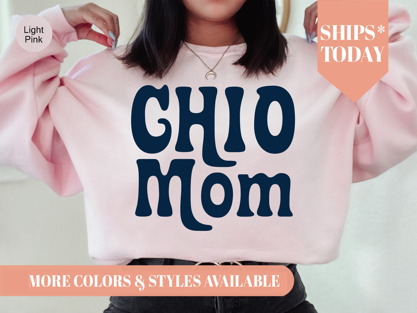 Chi Omega Got it from my Mom Sorority Sweatshirt _ 3080g