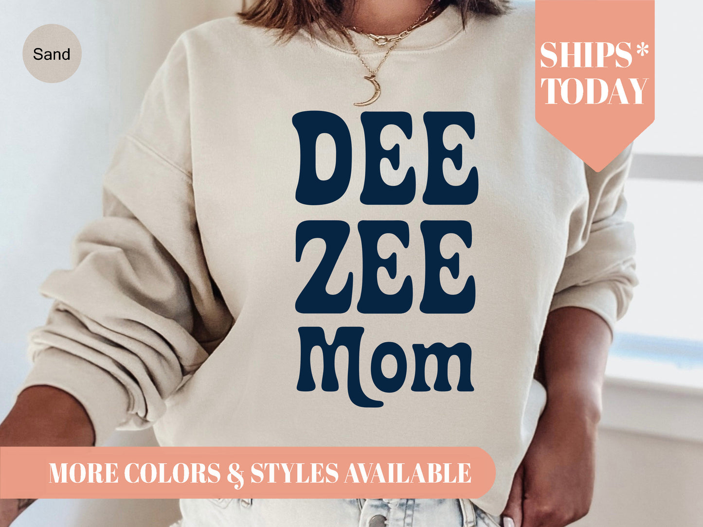 Delta Zeta Got it from my Mom Sorority Sweatshirt _ 3084g
