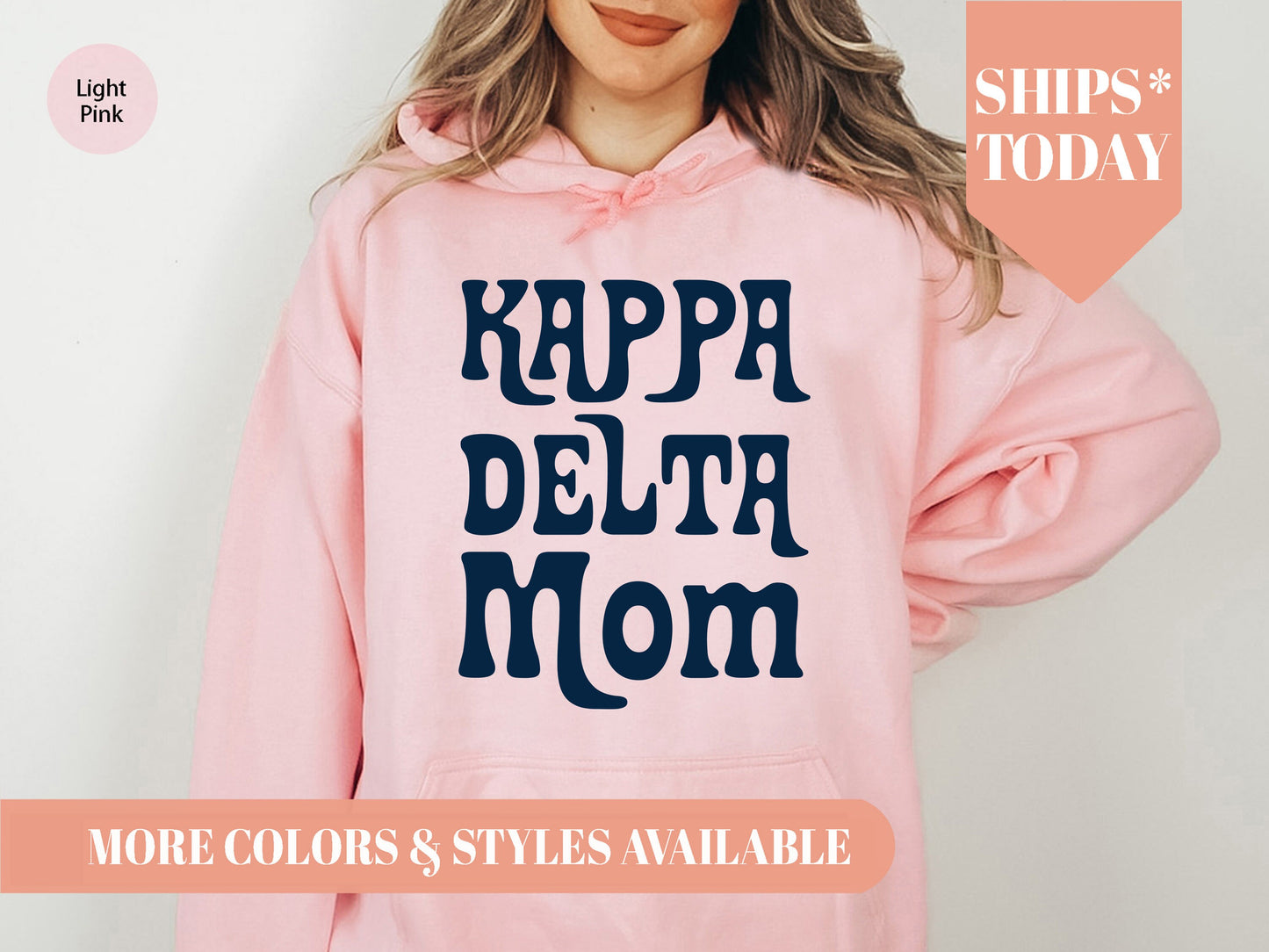 Kappa Delta Got it from my Mom Sorority Hoodie _ 3087g