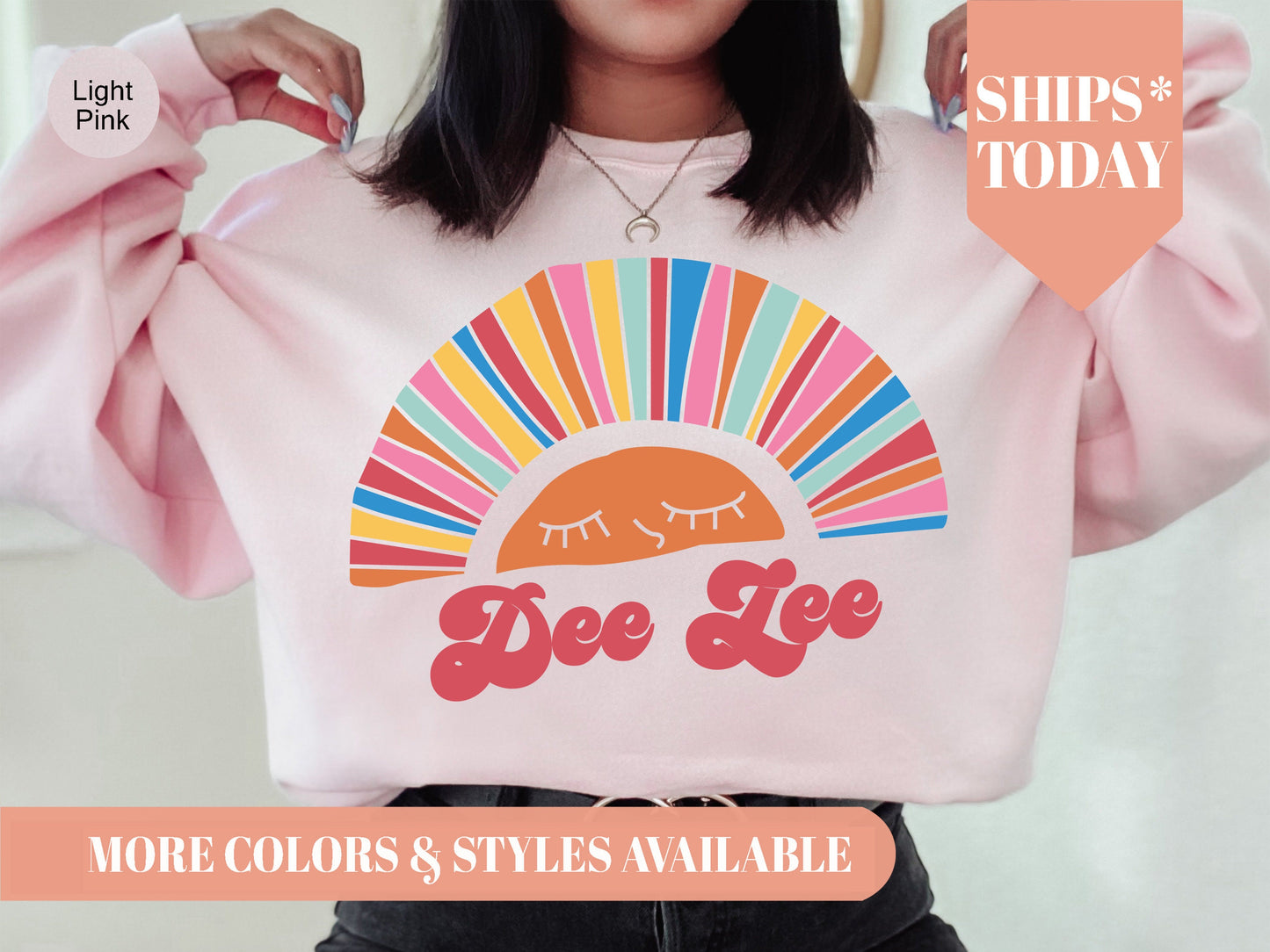 Delta Zeta Sunshine Sorority Sweatshirt _ 3320g