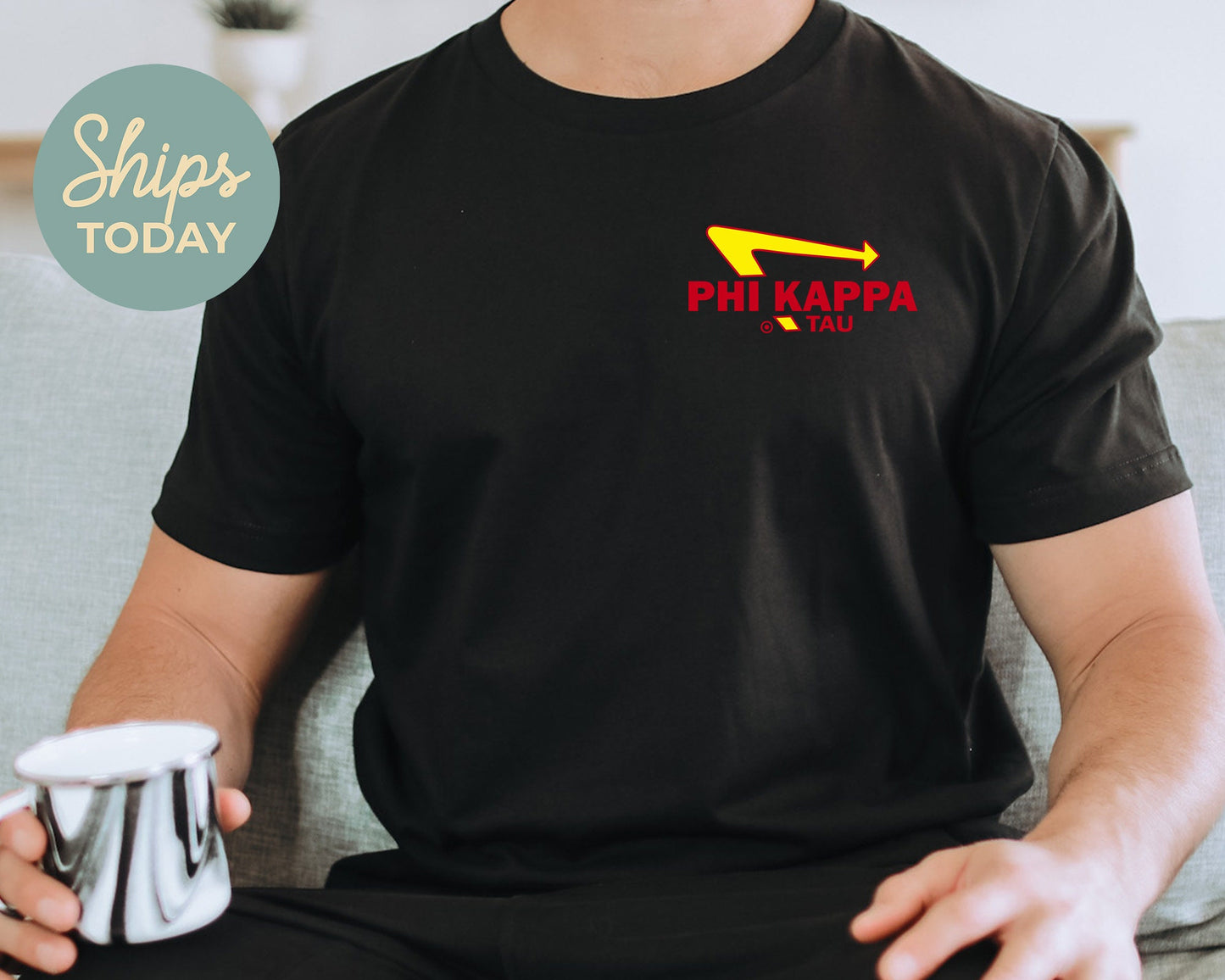 Phi Kappa Tau Vintage Retro Fraternity T-shirt _ 32643g