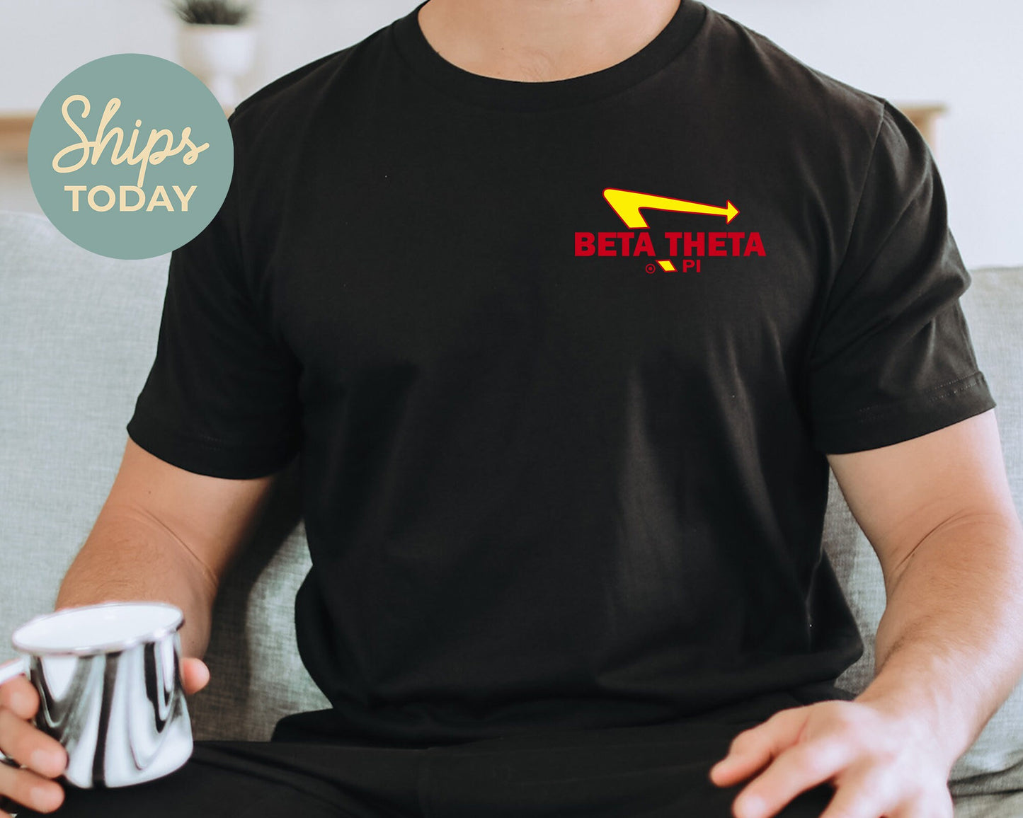 Beta Theta Pi Vintage Retro Fraternity T-shirt _ 32631g