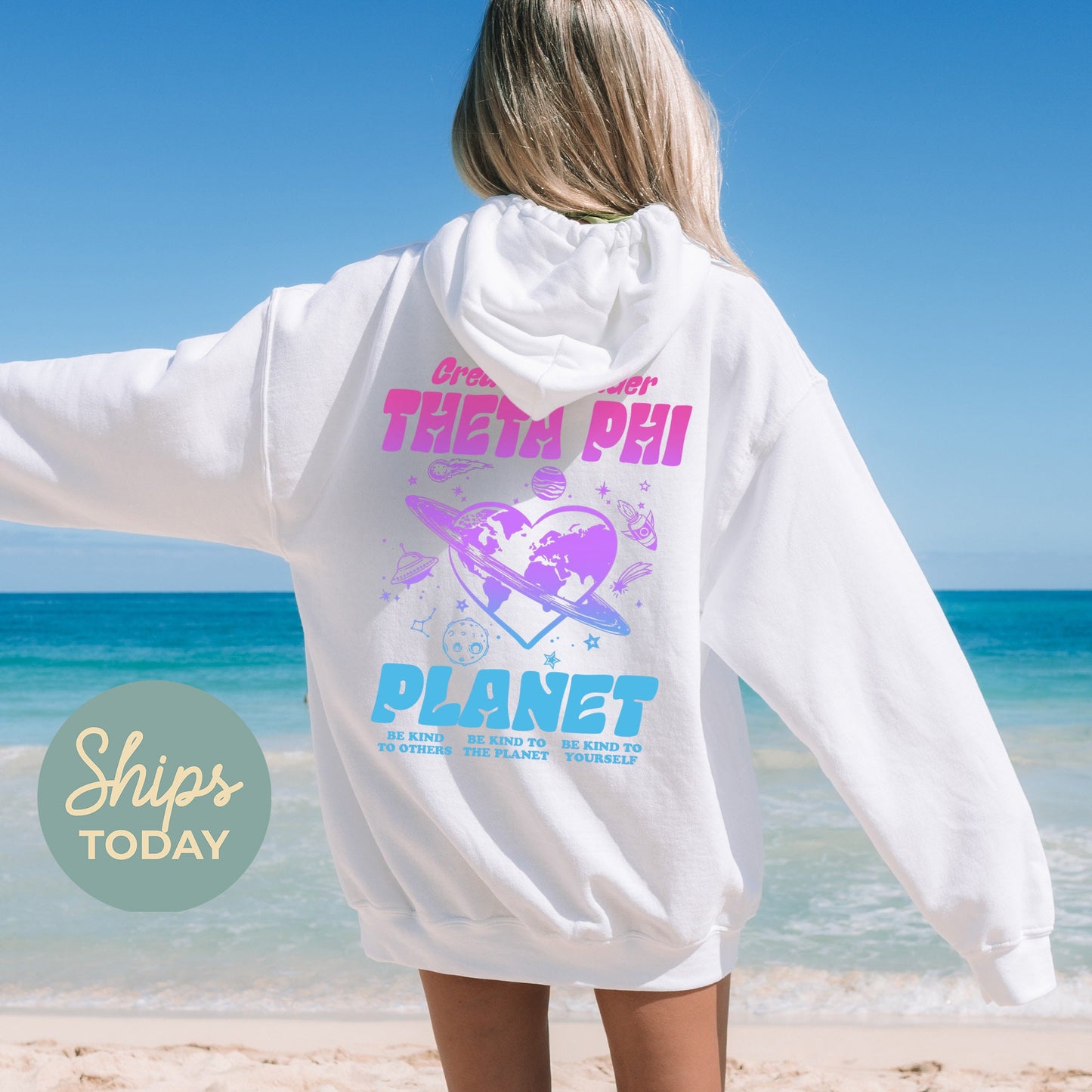 Zeta Tau Alpha Ombre Worlds Sorority Hoodie _ 35566g