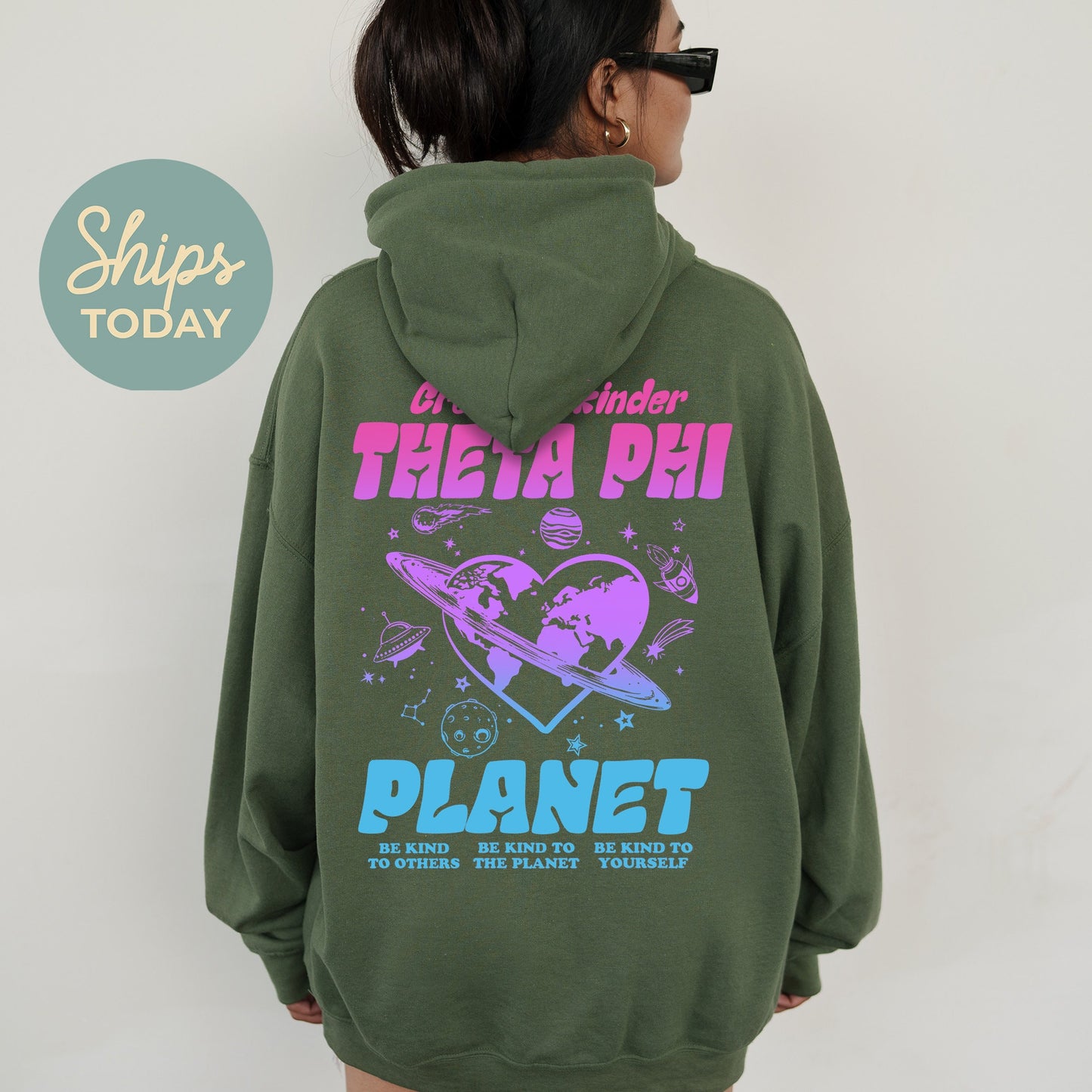 Theta Phi Alpha Ombre Worlds Sorority Hoodie _ 35565g