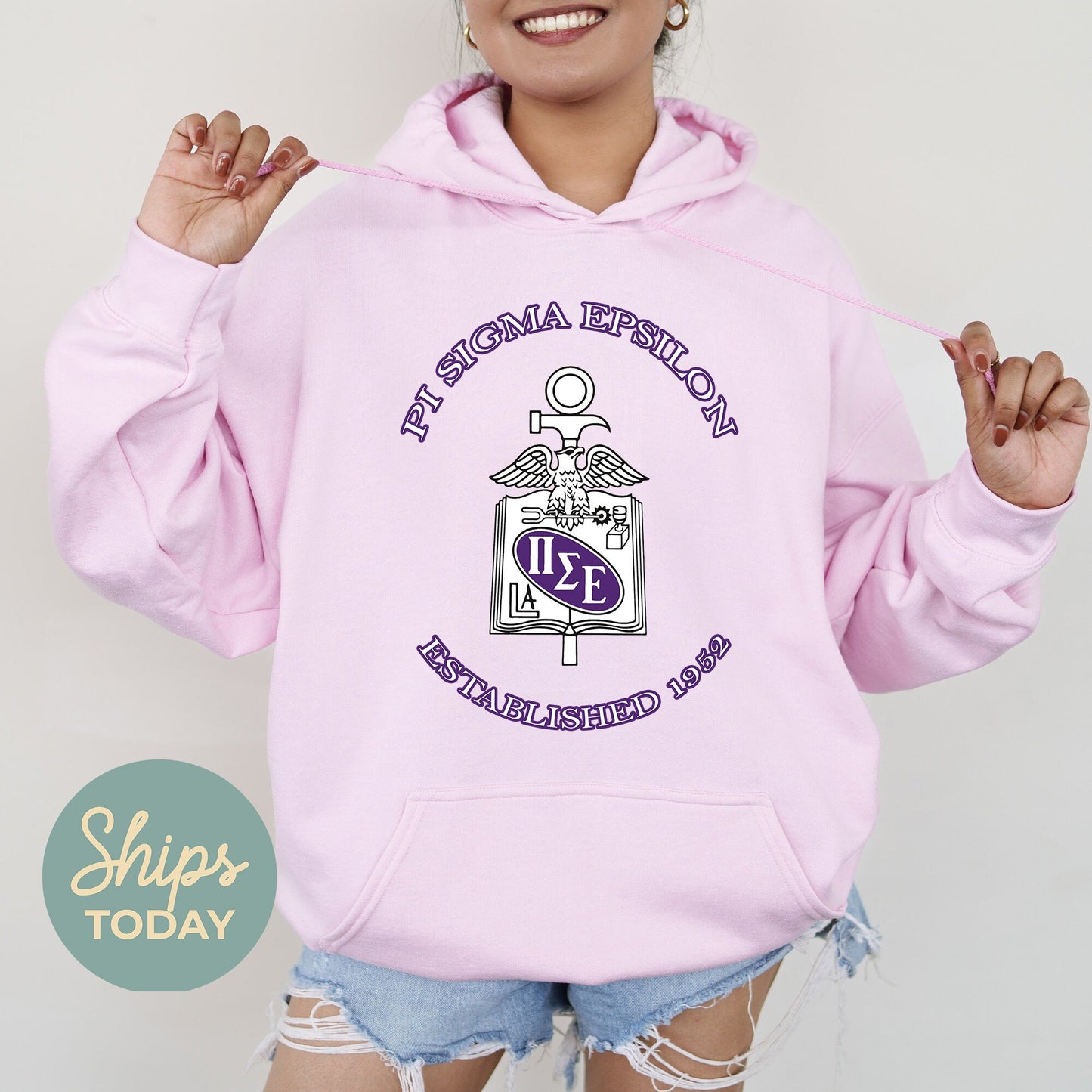 Pi Sigma Epsilon Iconic Insignia COED Hoodie _ 35676g