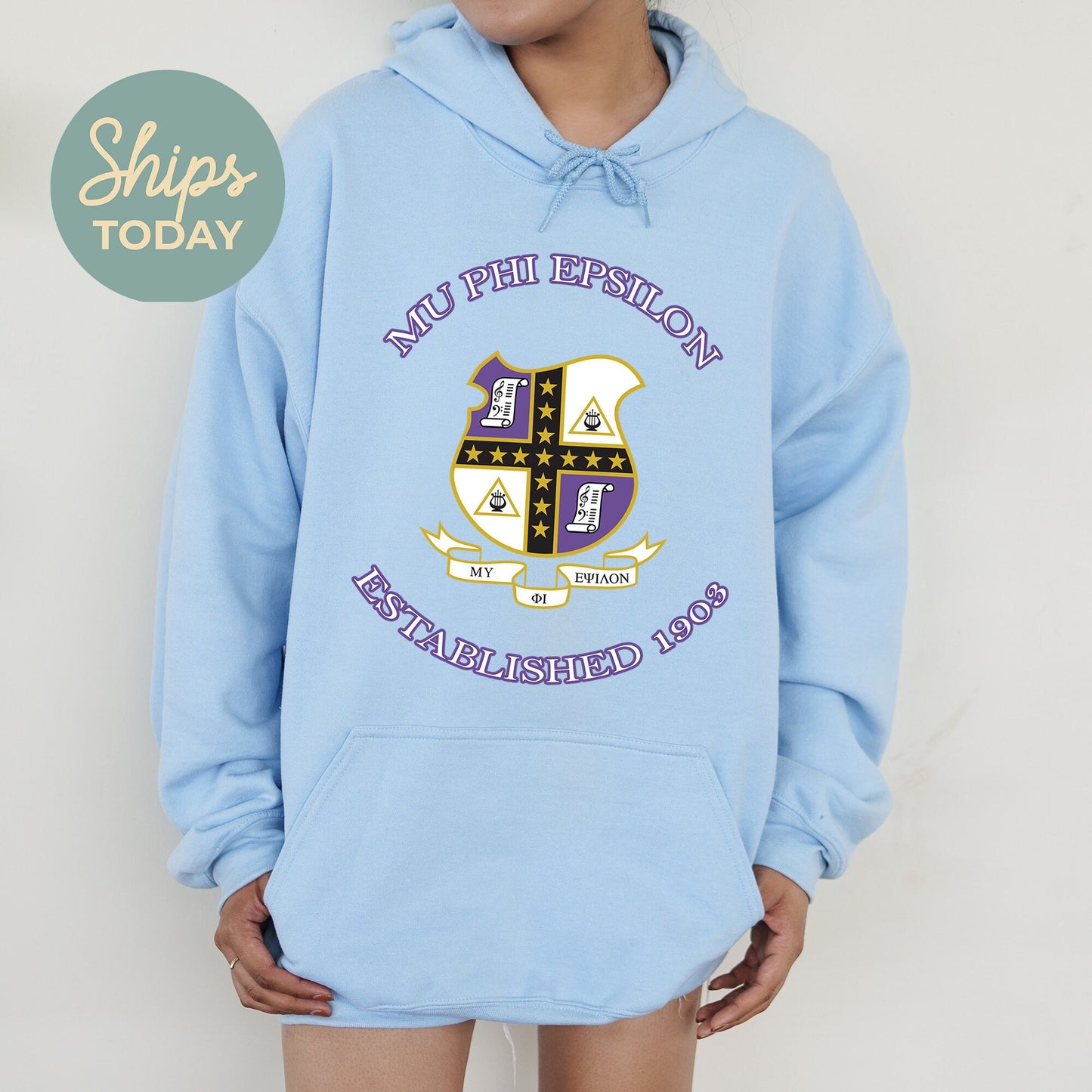 Mu Phi Epsilon Iconic Insignia COED Hoodie _ 35671g