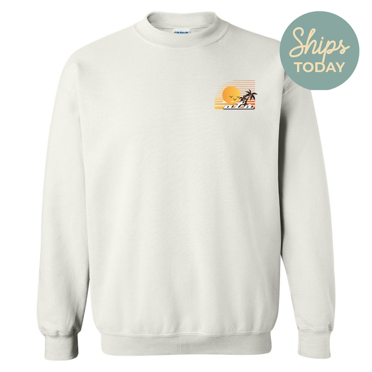 Alpha Tau Omega Retro Rides Fraternity Sweatshirt _ 33588g