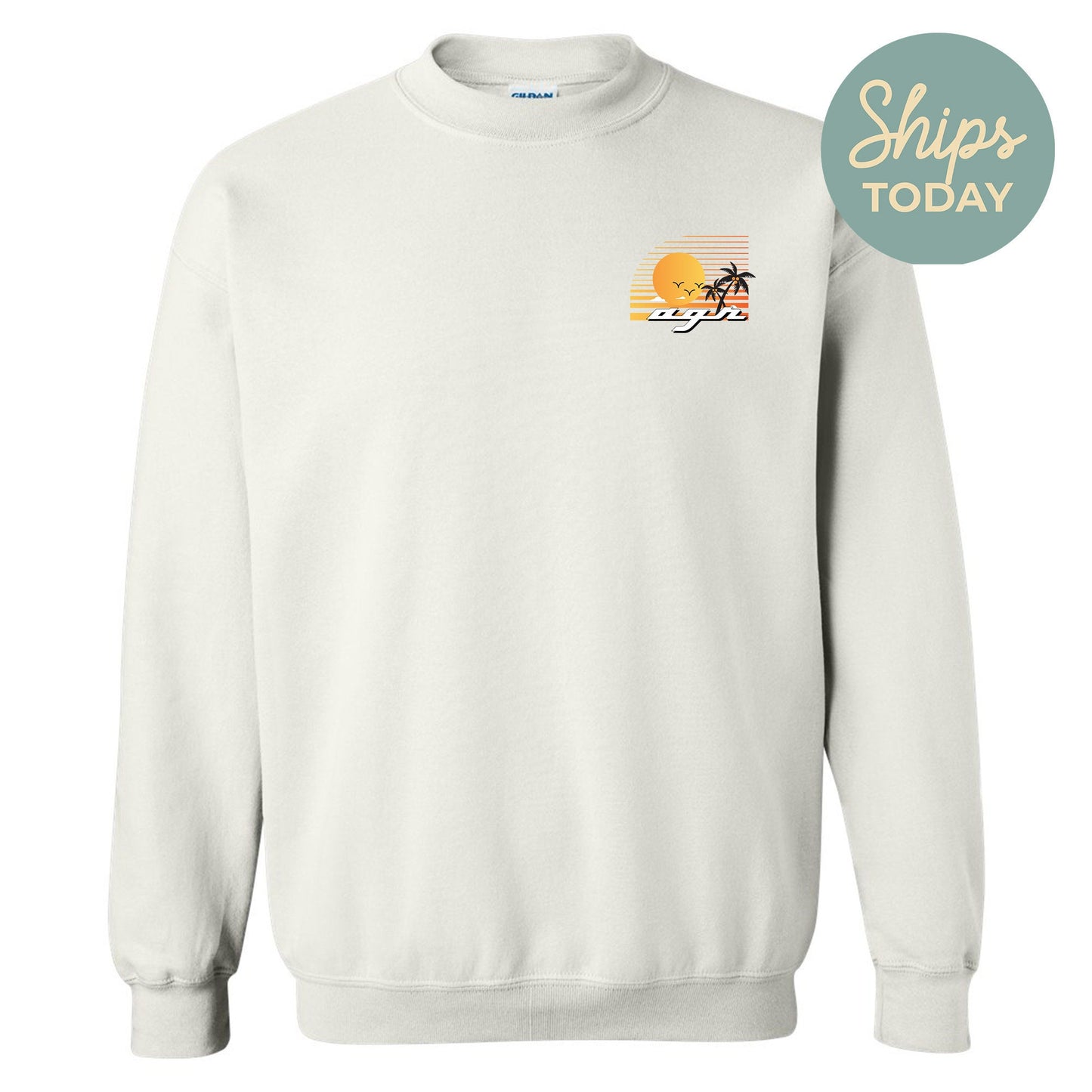Alpha Gamma Rho Retro Rides Fraternity Sweatshirt _ 33586g