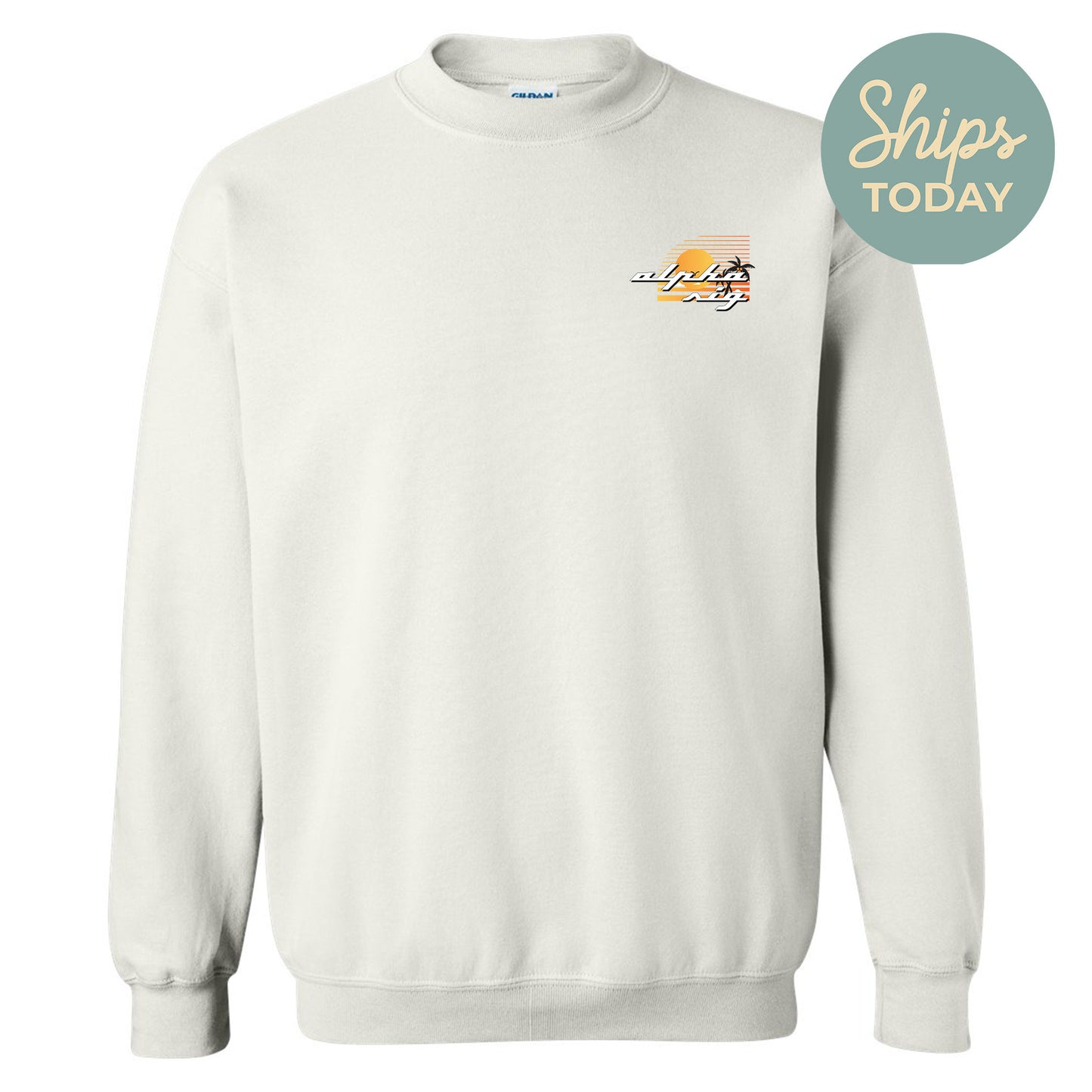 Alpha Sigma Phi Retro Rides Fraternity Sweatshirt _ 33587g